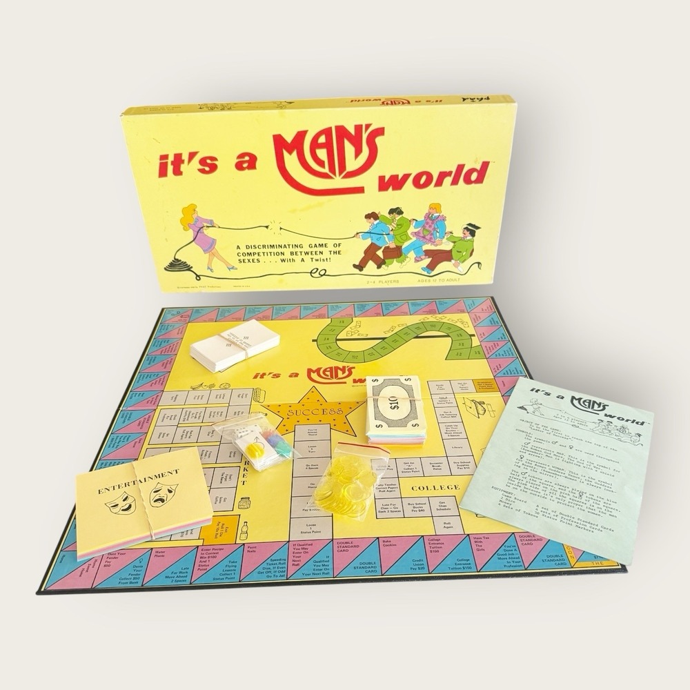 1982 Board Game‎ "It's A Man's World" PHAD
